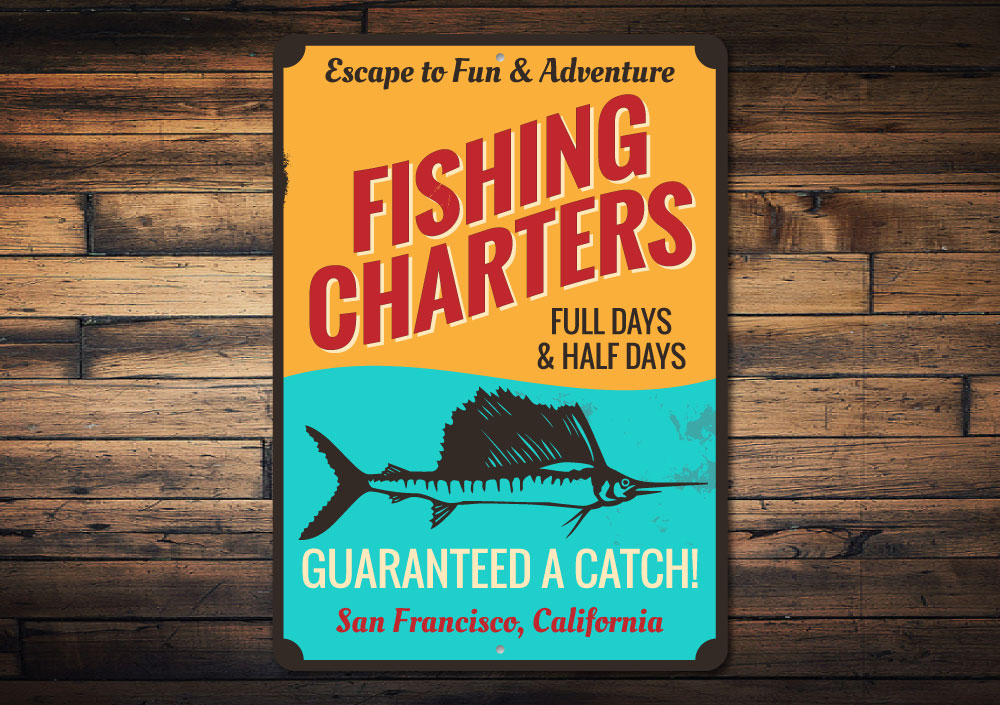 Fishing Charters Sign