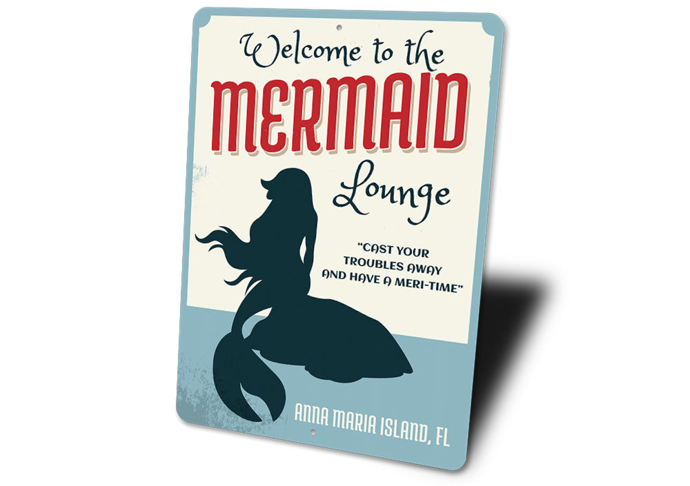 Mermaid Lounge Sign