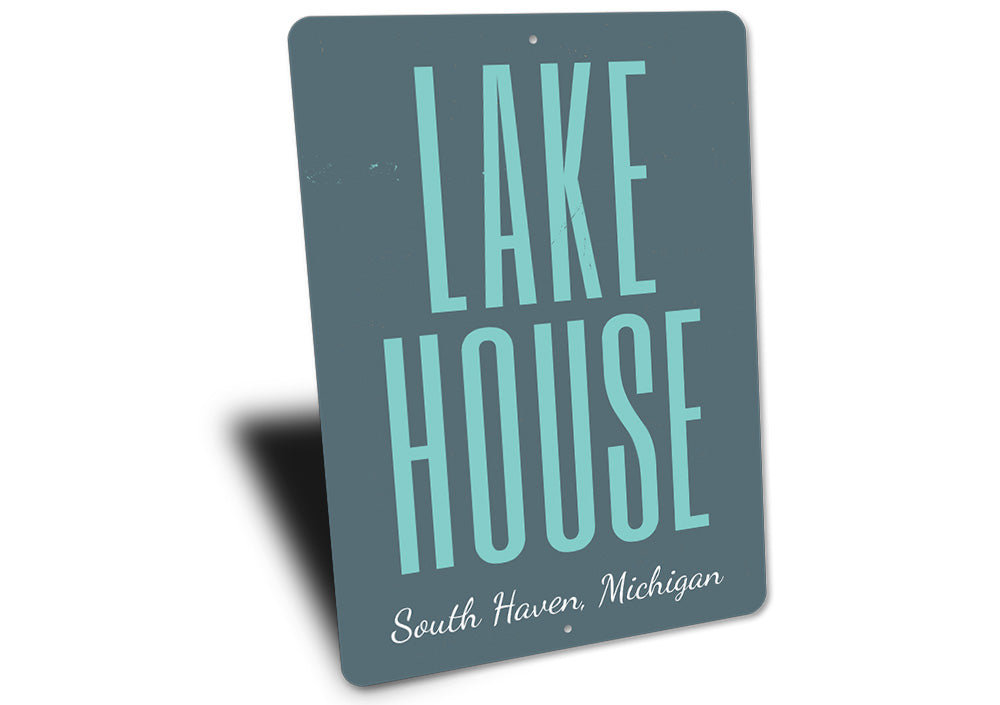 Lake House Location Sign