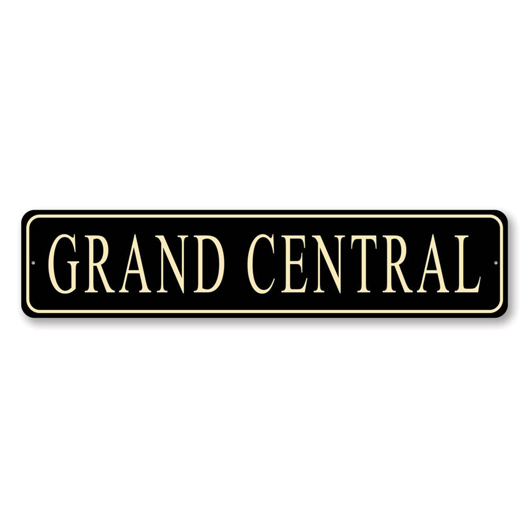 Grand Central Novelty Sign