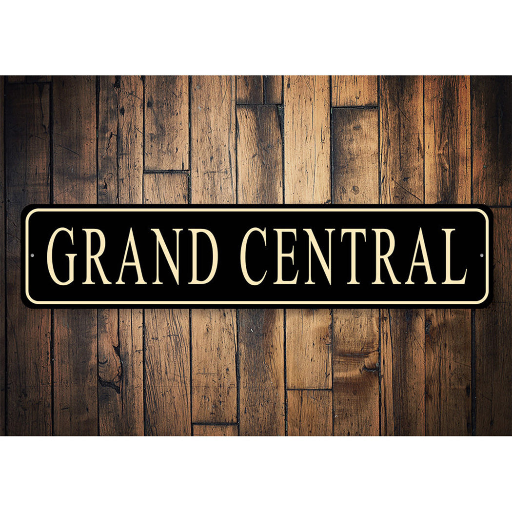 Grand Central Novelty Sign