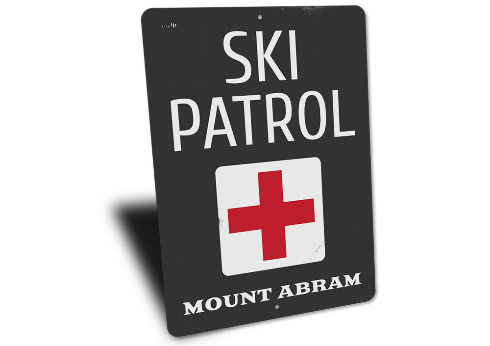 Location Ski Patrol Sign