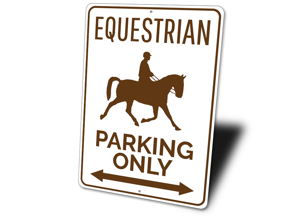 Equestrian Parking Sign