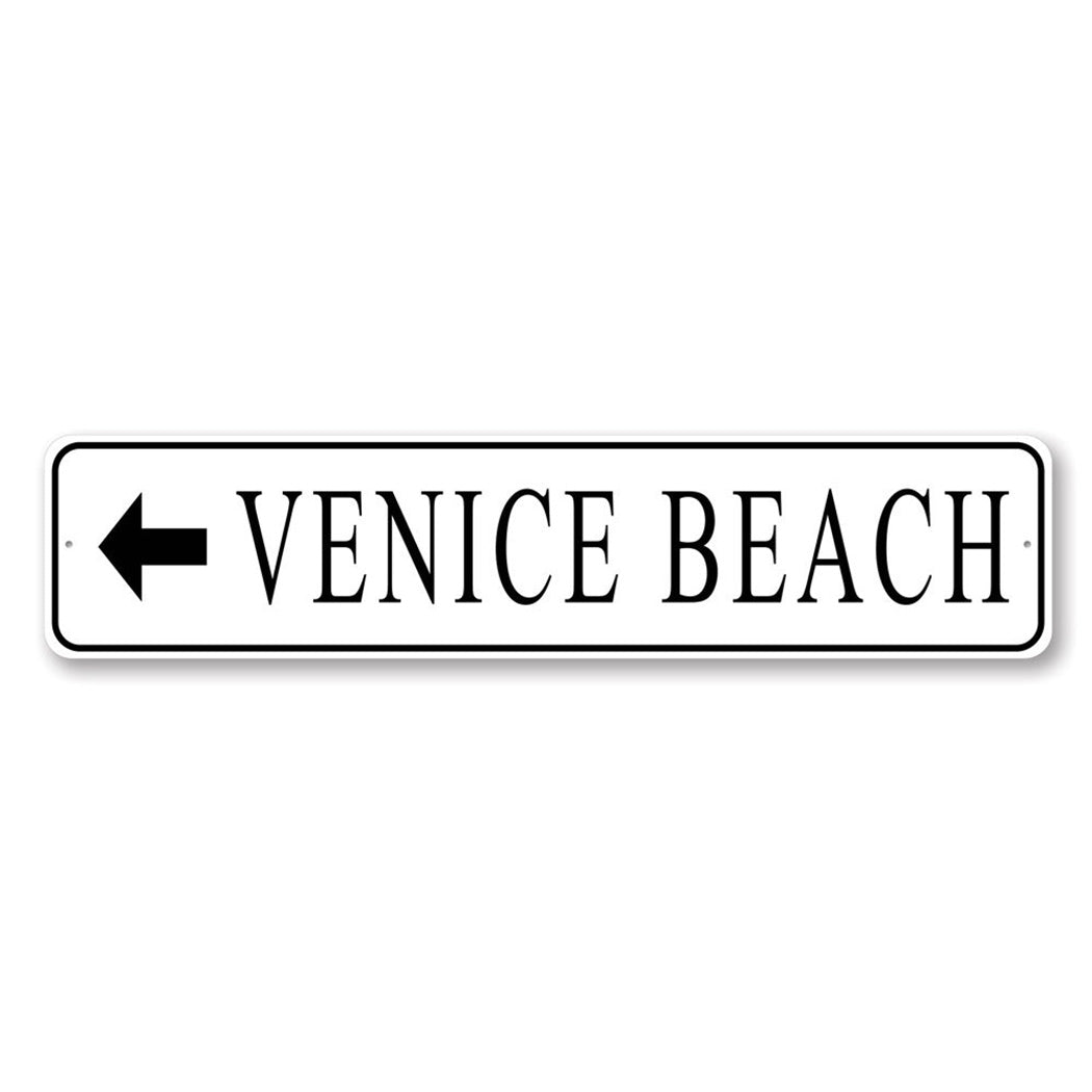 Venice Beach Arrow Sign