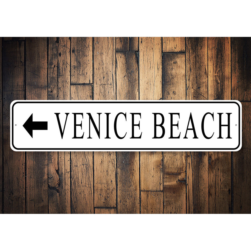 Venice Beach Arrow Sign