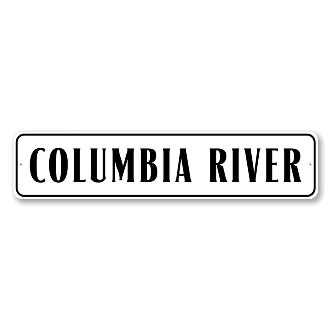 Custom Personalized River Sign