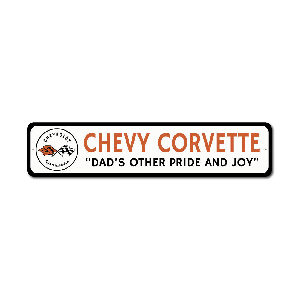 Chevrolet Corvette Sign Aluminum Sign