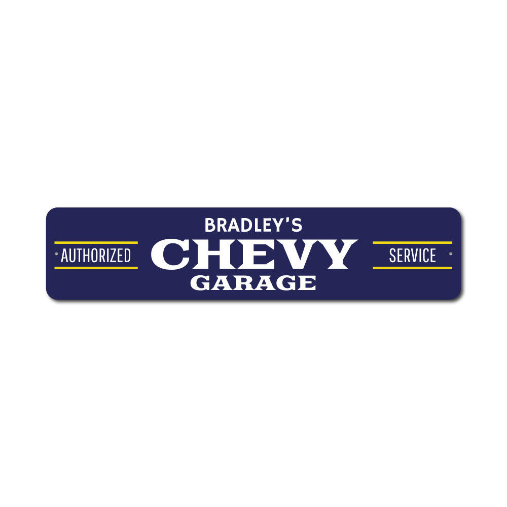 Chevy Sign – Lizton Sign Shop