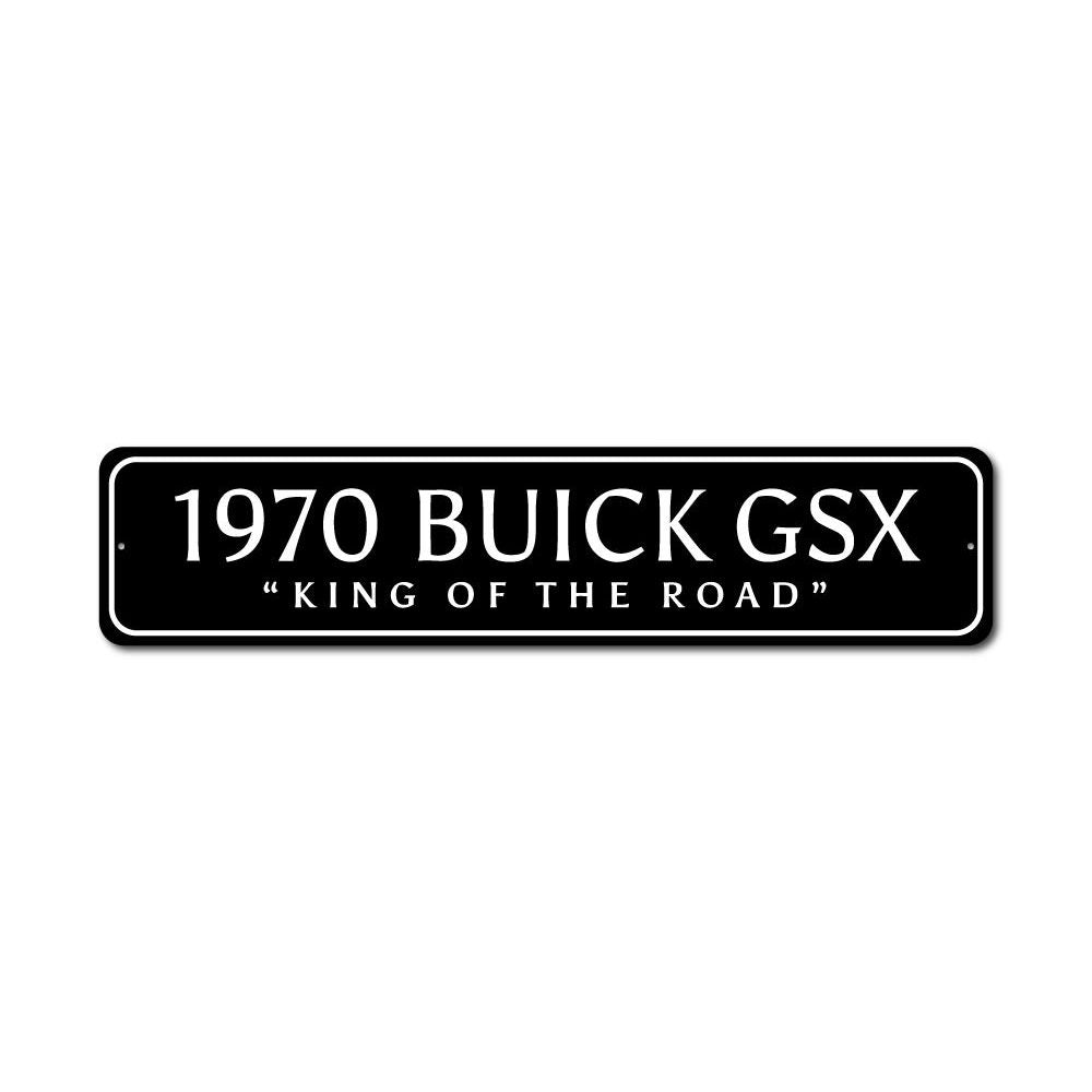 Vintage Buick Sign Aluminum Sign