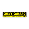 Chevy Logo Camaro Sign Aluminum Sign