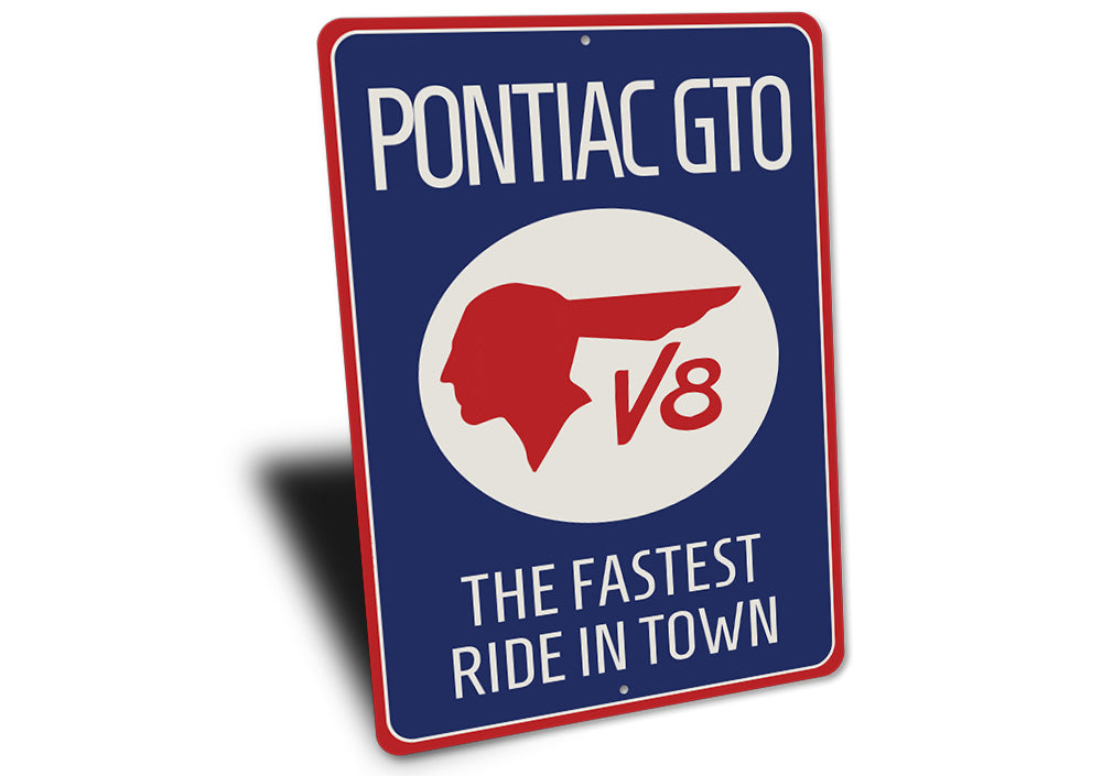 Pontiac GTO Sign