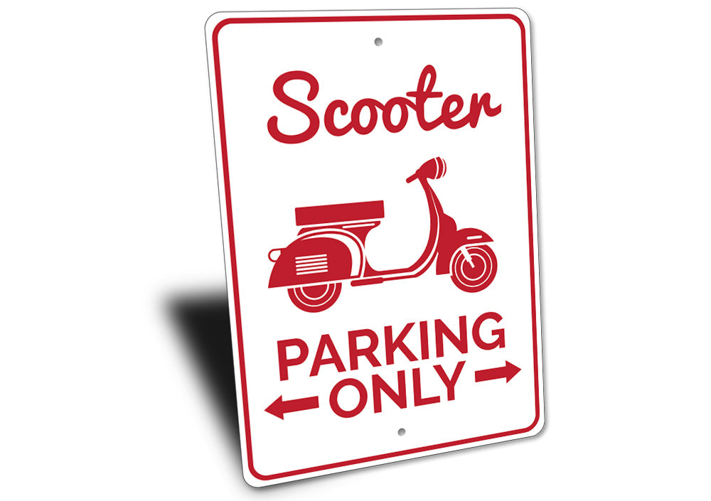 Scooter Parking Sign