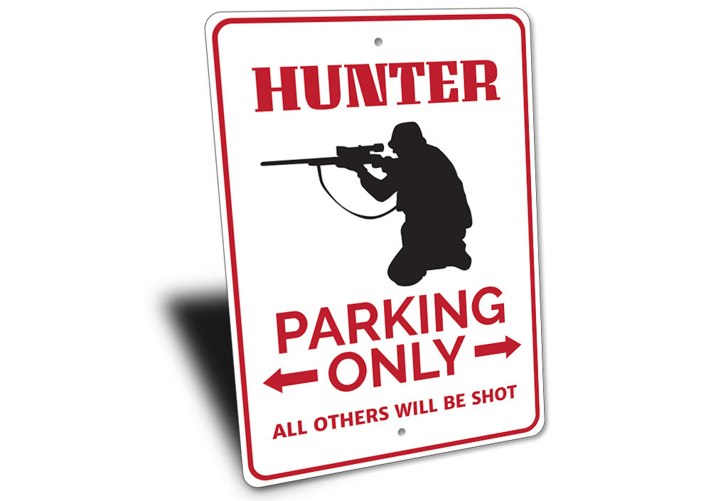 Hunter Parking Sign