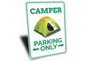 Camper Parking Sign