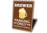 Brewer Parking Sign