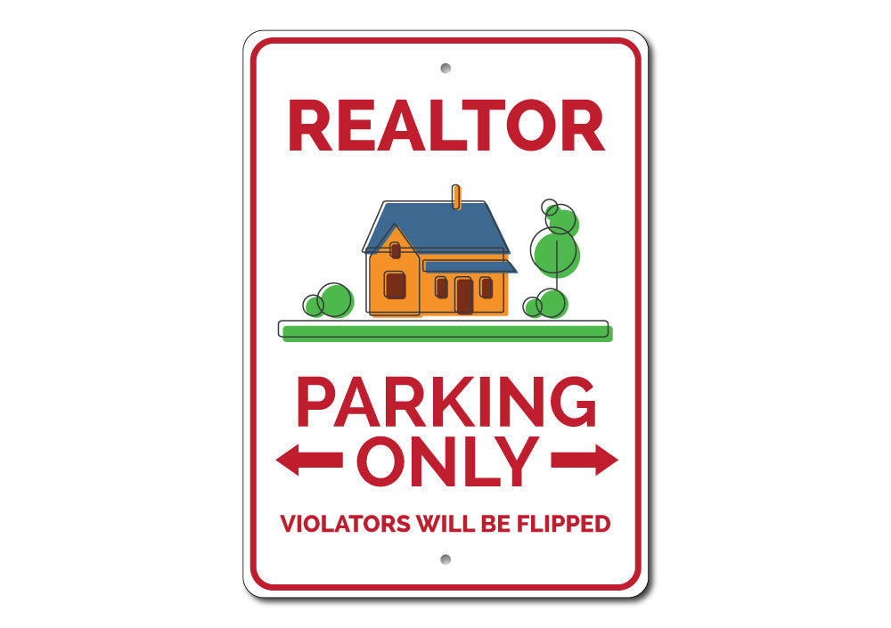 Realtor Parking Sign