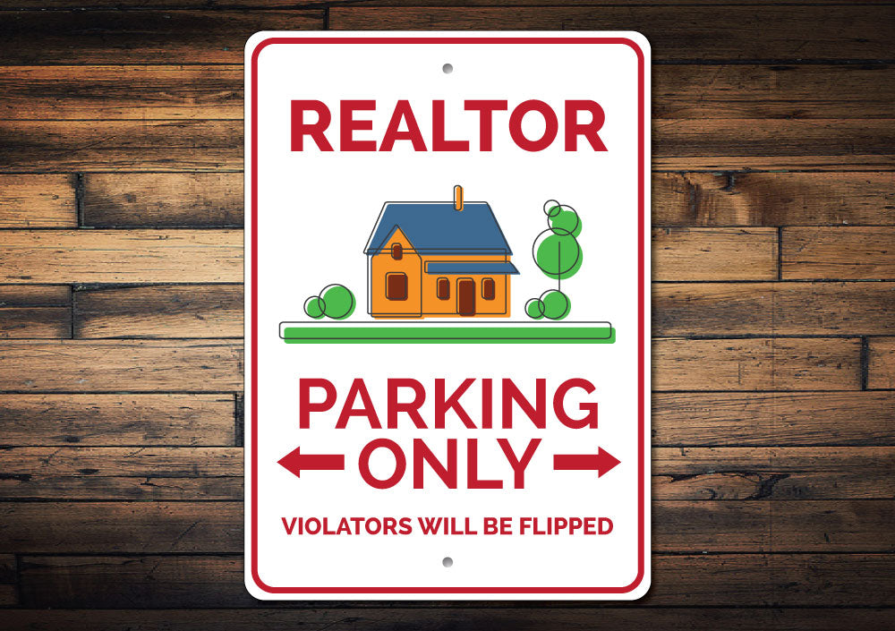 Realtor Parking Sign