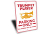 Trumpet Parking Sign