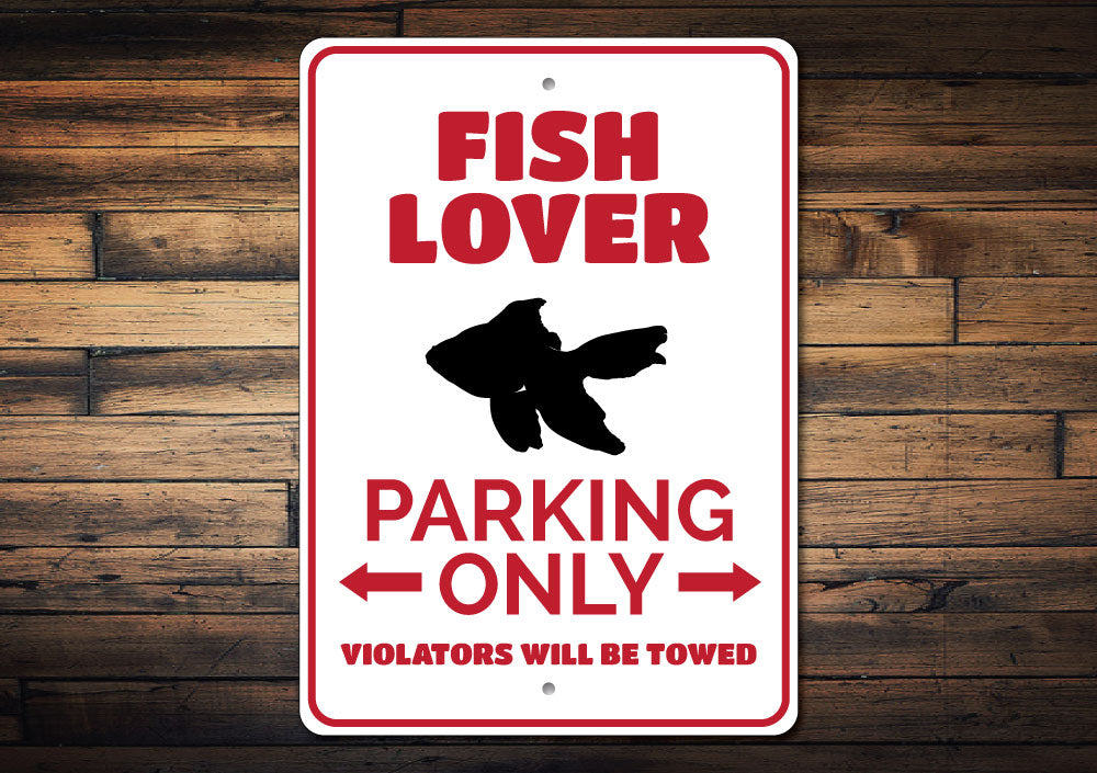 Fish Parking Sign