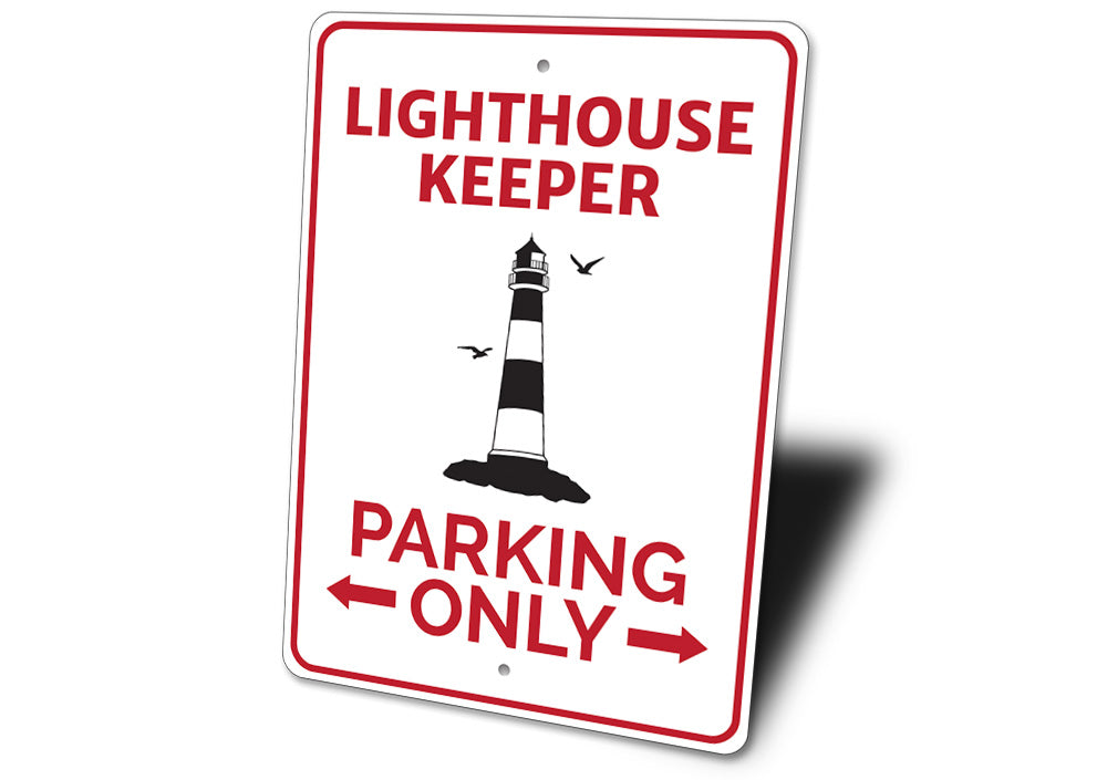 Lighthouse Parking Sign