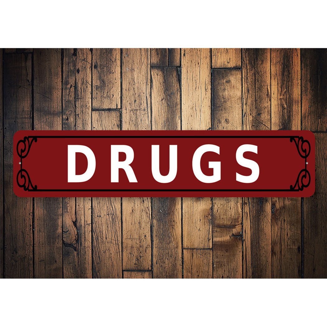 Drugs Pharmacy Sign
