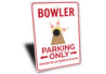 Bowler Parking Sign