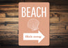Beach Shell Sign