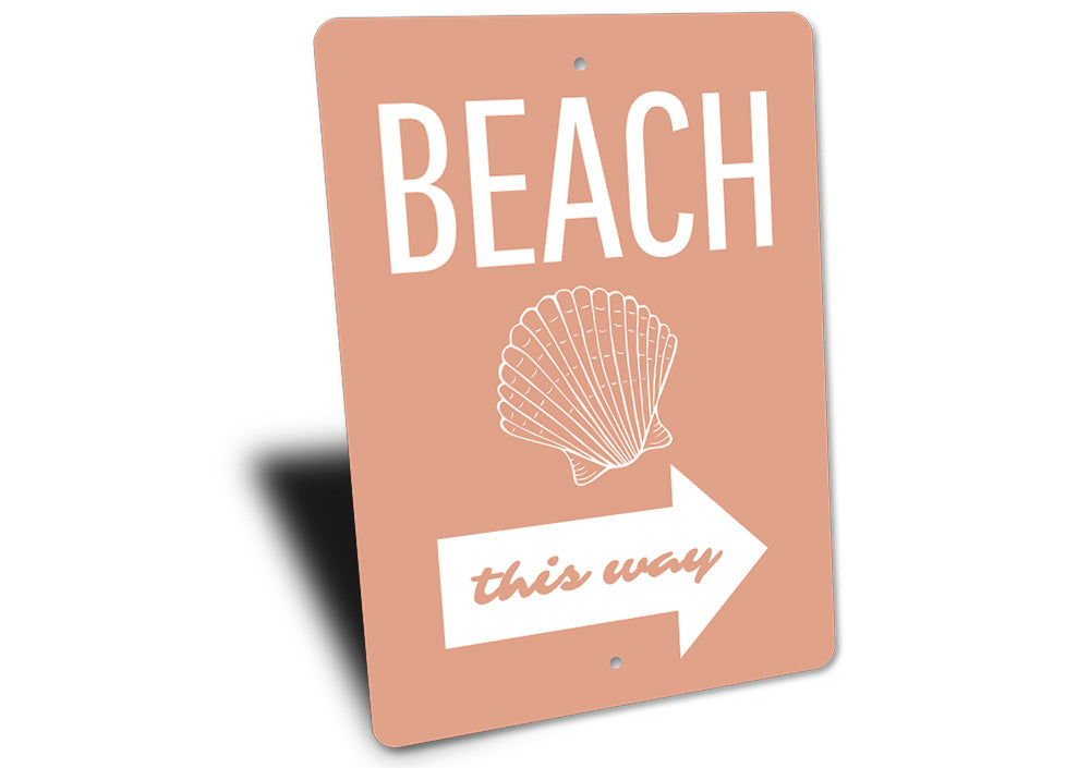 Beach Shell Sign