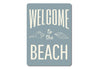 Welcome Beach Sign