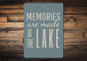 Lake Memories Sign