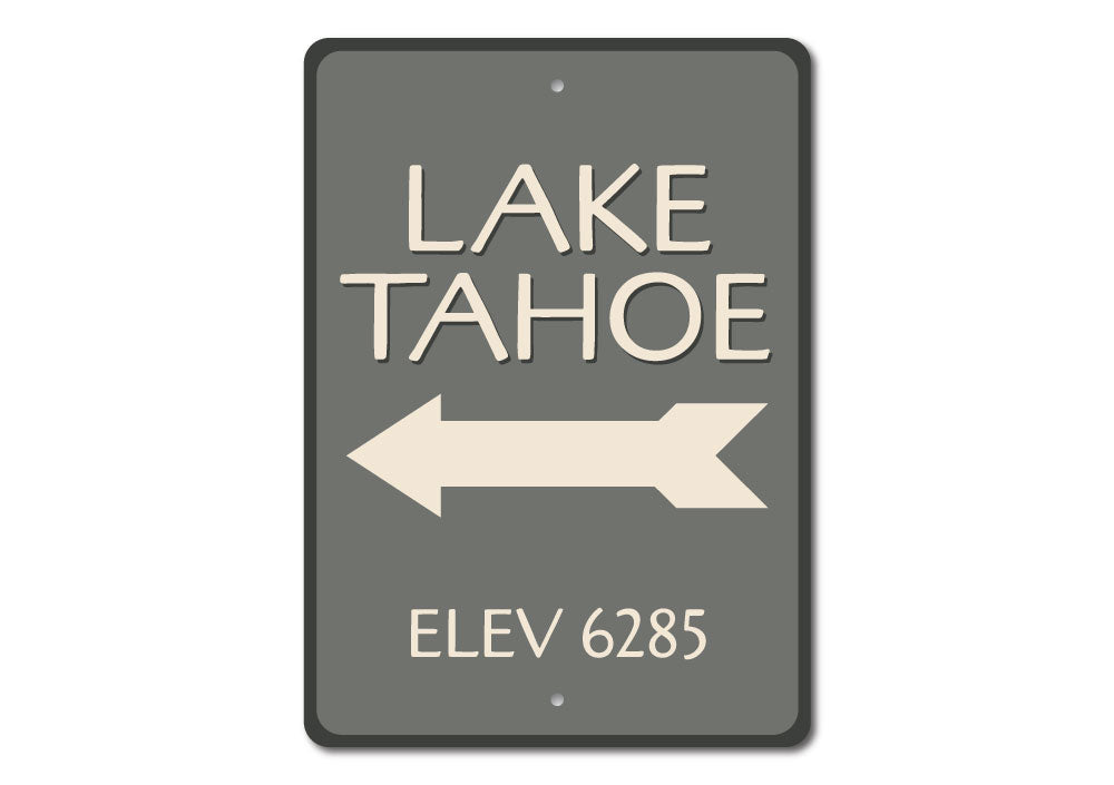 Lake Tahoe Sign