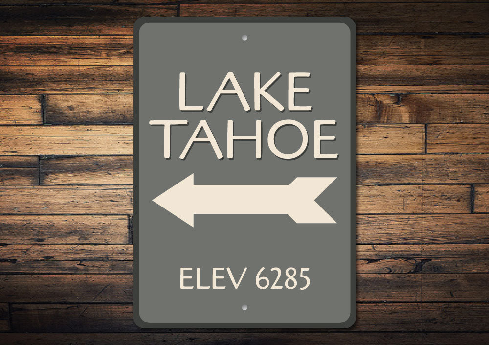 Lake Tahoe Sign