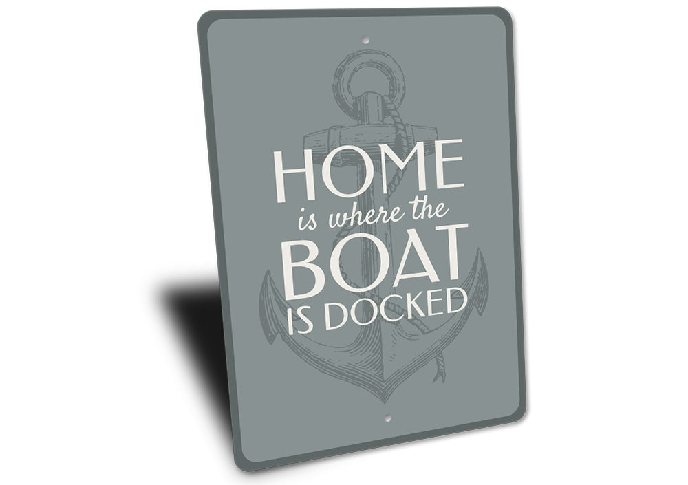 Boat Dock Sign