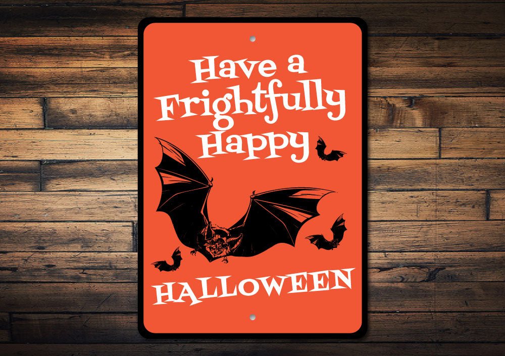 Halloween Bat Sign