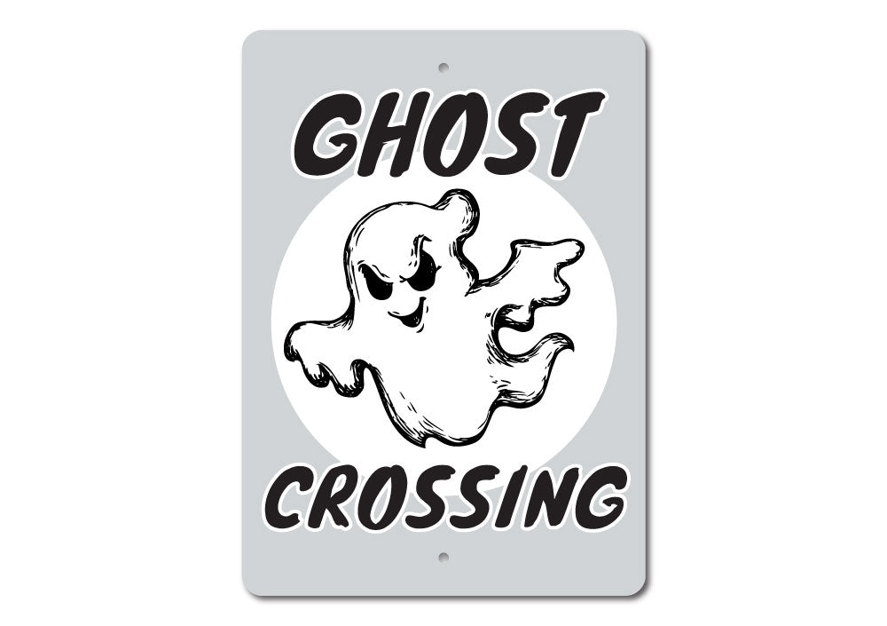 Ghost Crossing Sign