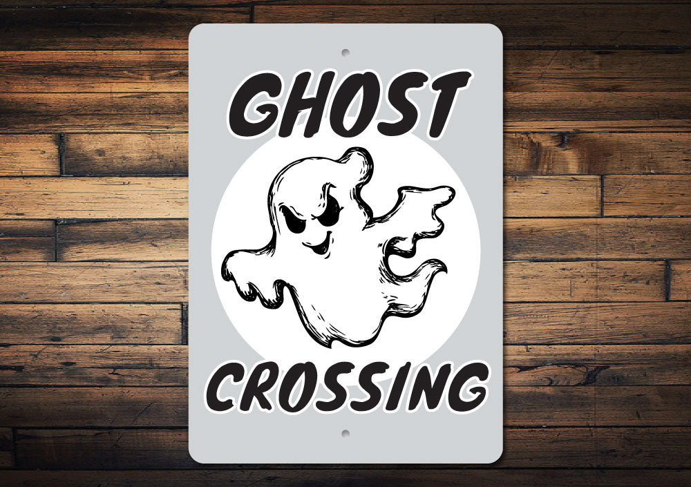 Ghost Crossing Sign