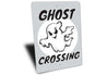 Ghost Crossing Sign