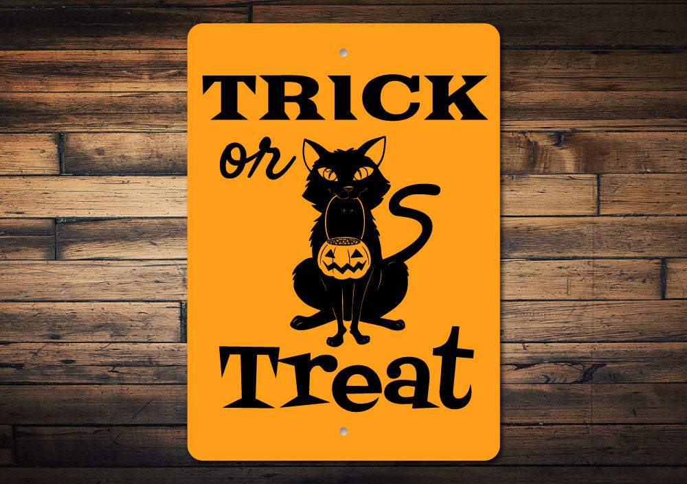 Trick Or Treat Sign