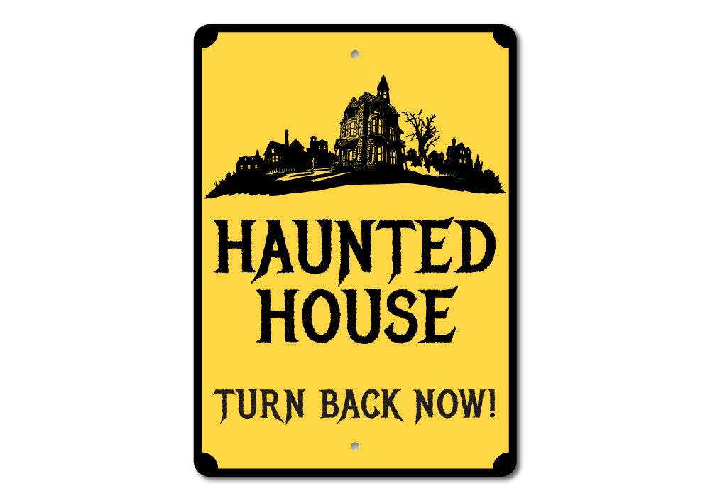 Haunted House Sign