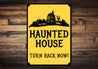 Haunted House Sign