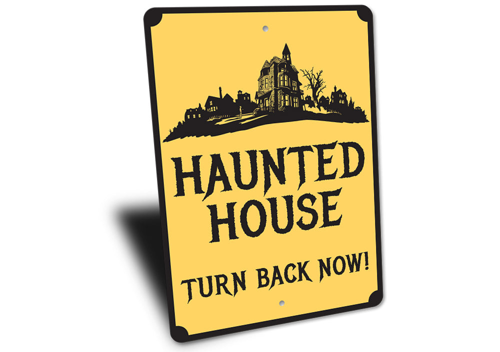 Haunted House Sign