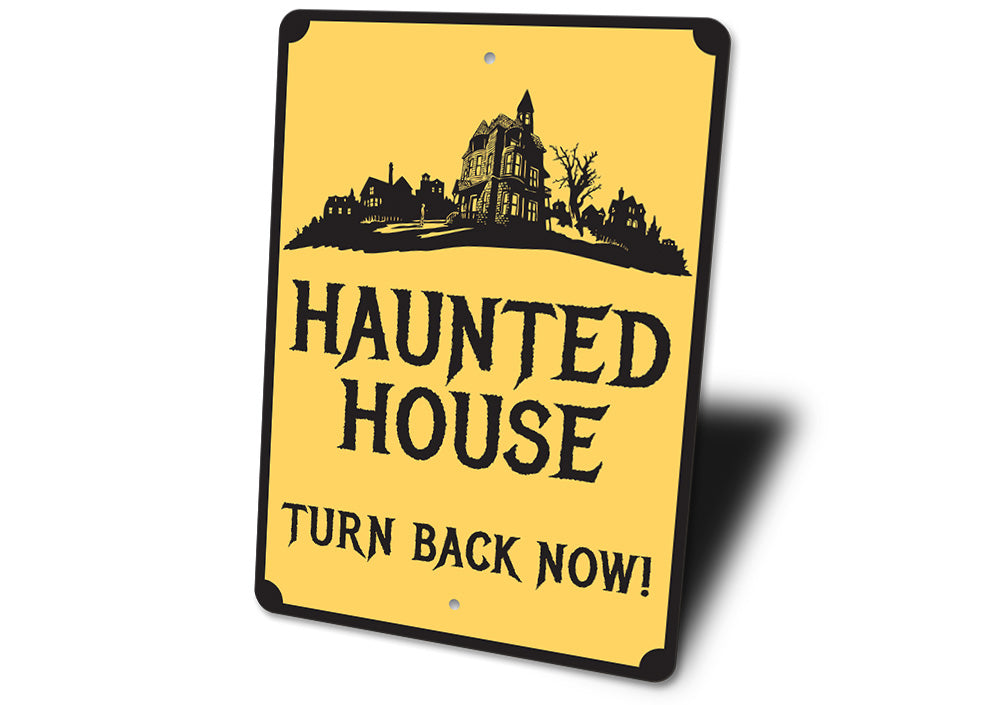 Haunted House Sign