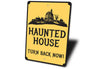 Haunted House Sign