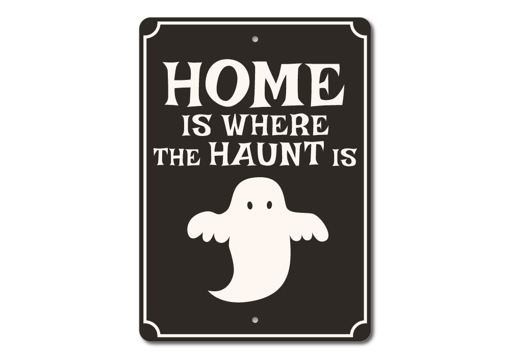 Ghost Home Sign