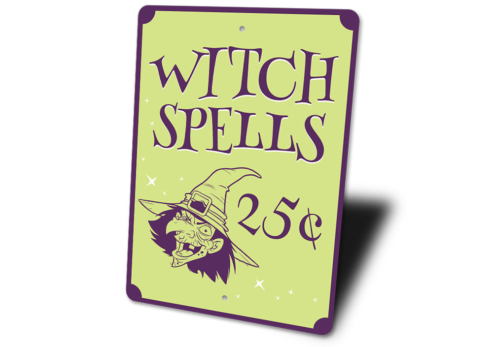 Witch Spells Sign