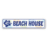 Beachy Flower Sign Aluminum Sign