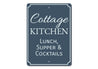 Cottage Kitchen Sign