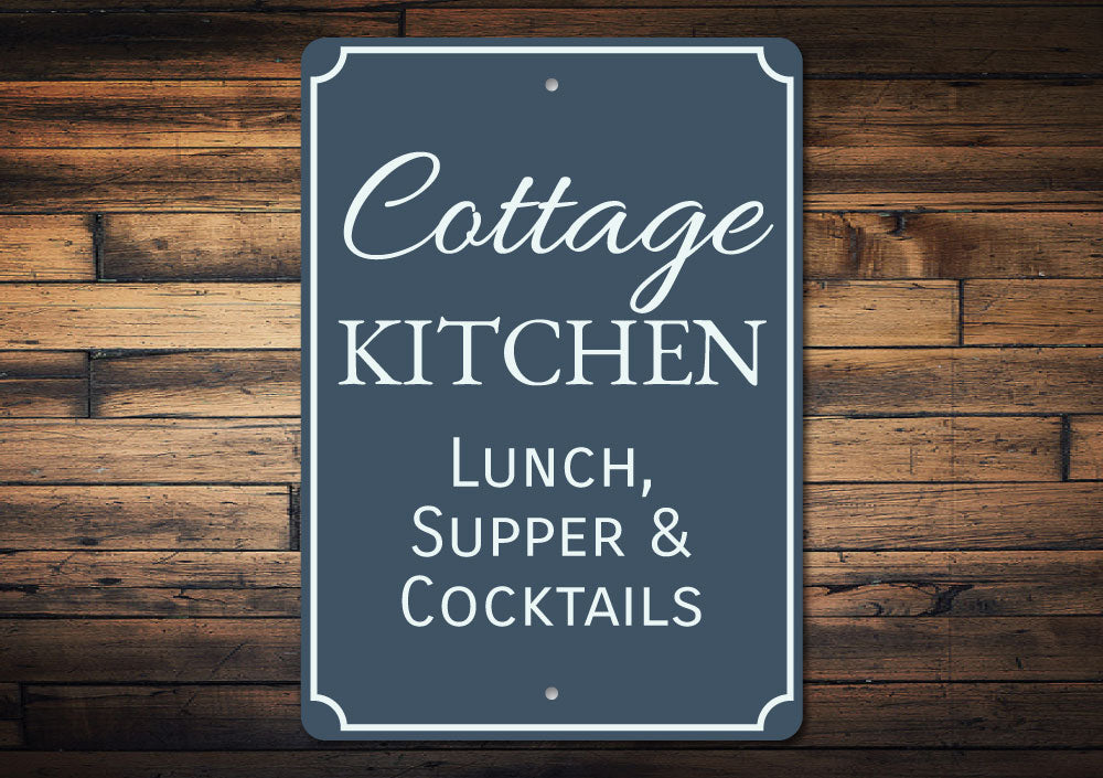 Cottage Kitchen Sign