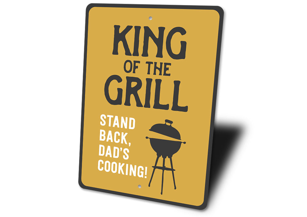 King of the Grill Sign