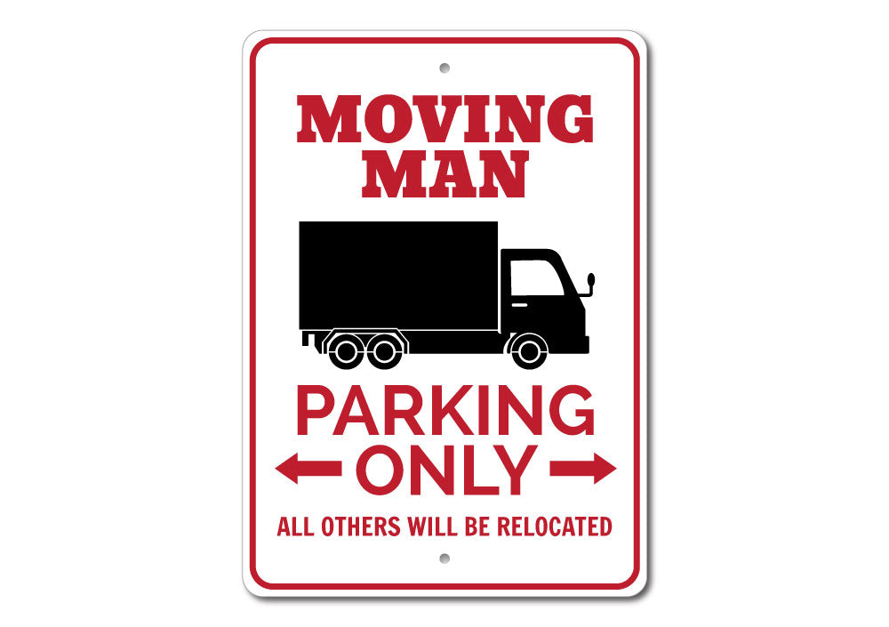 Mover Parking Sign